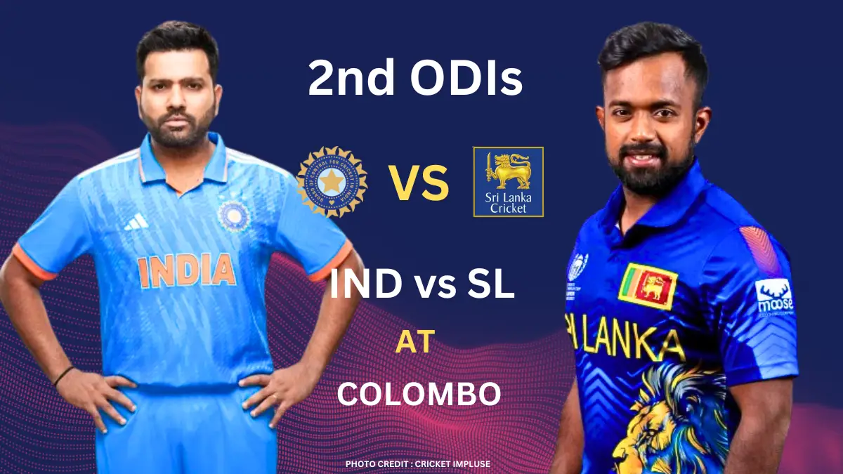 India vs Sri Lanka 2nd ODIs Scorecard