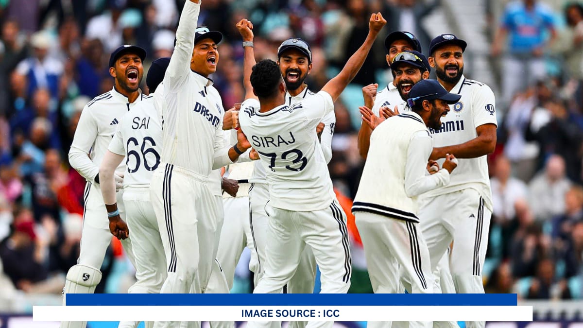 India Clinch Thrilling 5th Test by 6 Runs, Draw Series 2-2 in Epic Finish at The Oval