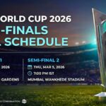 2026 T20 World Cup Semi-Final Full Schedule: Date, Time, Teams, Venue And Key Details