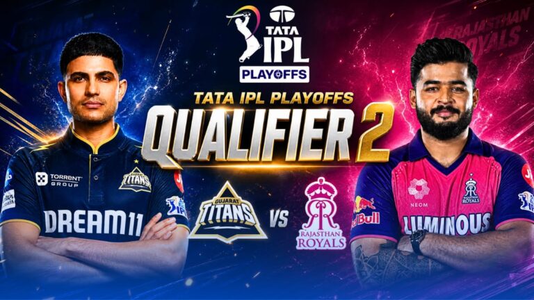 GT vs RR Qualifier 2, IPL 2026: Gujarat Titans and Rajasthan Royals Battle for a Place in the Final