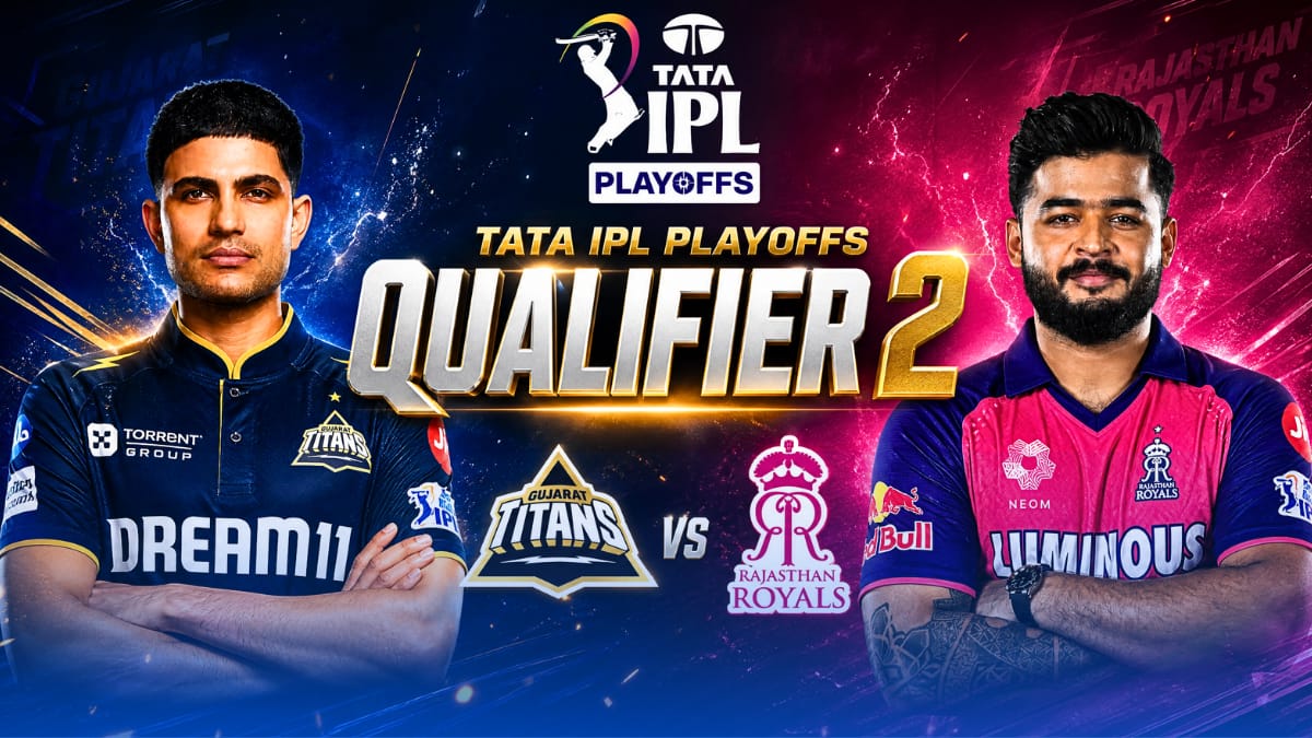 GT vs RR Qualifier 2, IPL 2026: Gujarat Titans and Rajasthan Royals Battle for a Place in the Final